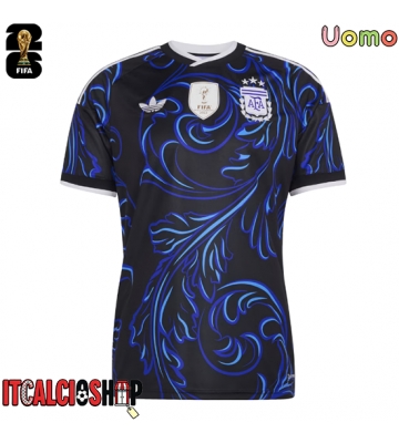 Argentina Seconda Maglia Mondiali 2026 Manica Corta